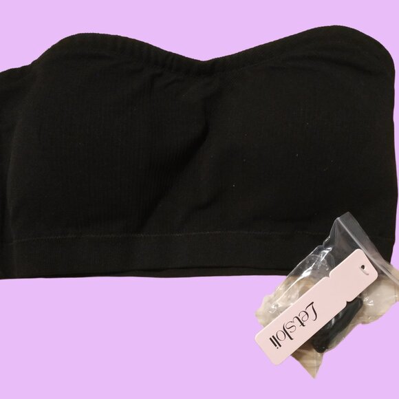 Strapless Supportive Push-Up Bandeau Bra - Picture 4 of 7